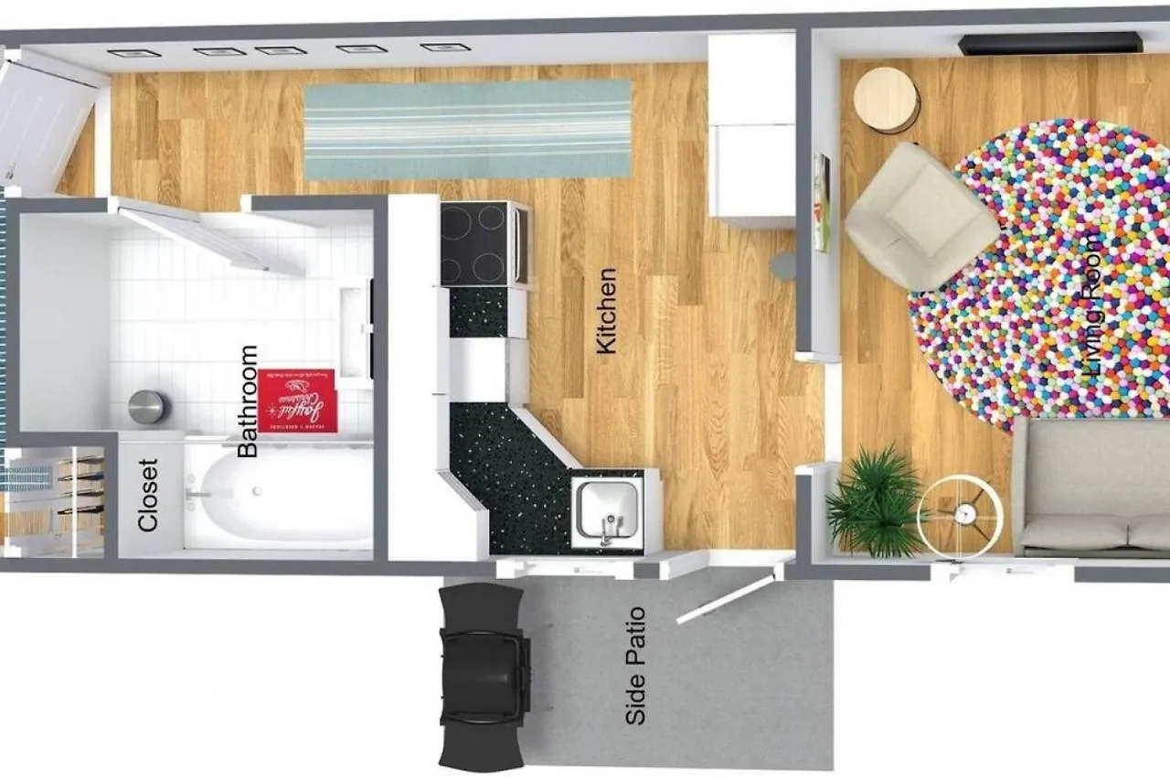 Gated Cottage Walking Distance To Overton Square メンフィス