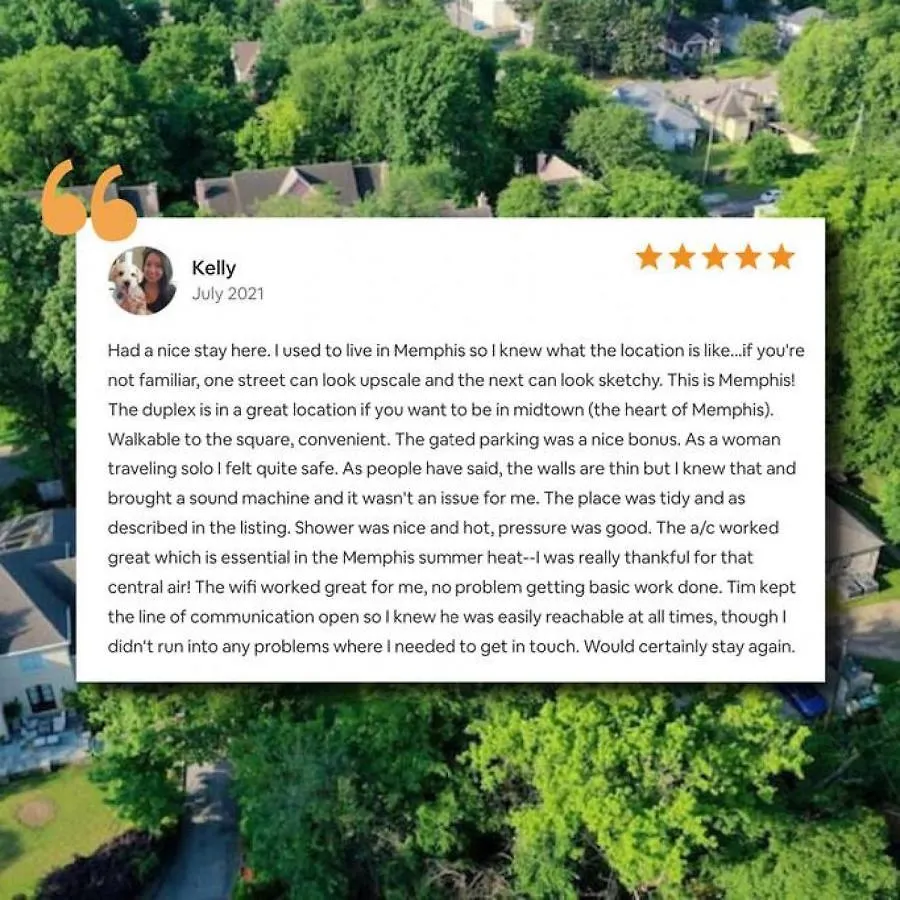 Gated Cottage Walking Distance To Overton Square メンフィス 0*,  米国